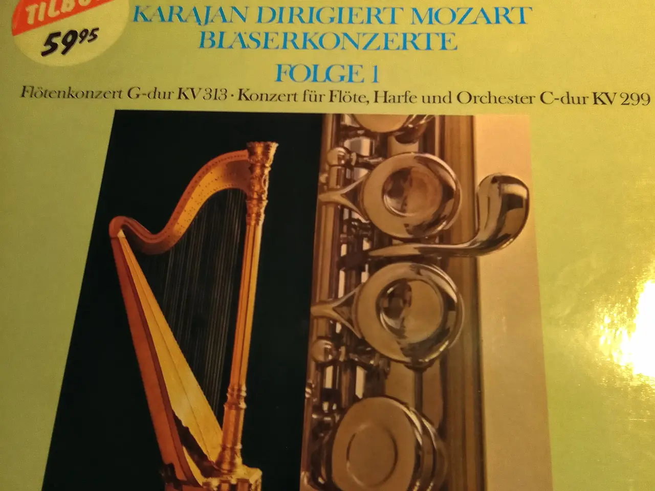 Billede 1 - Karajan dirigiert Mozart Blæserkonz. KV 313, 299.9