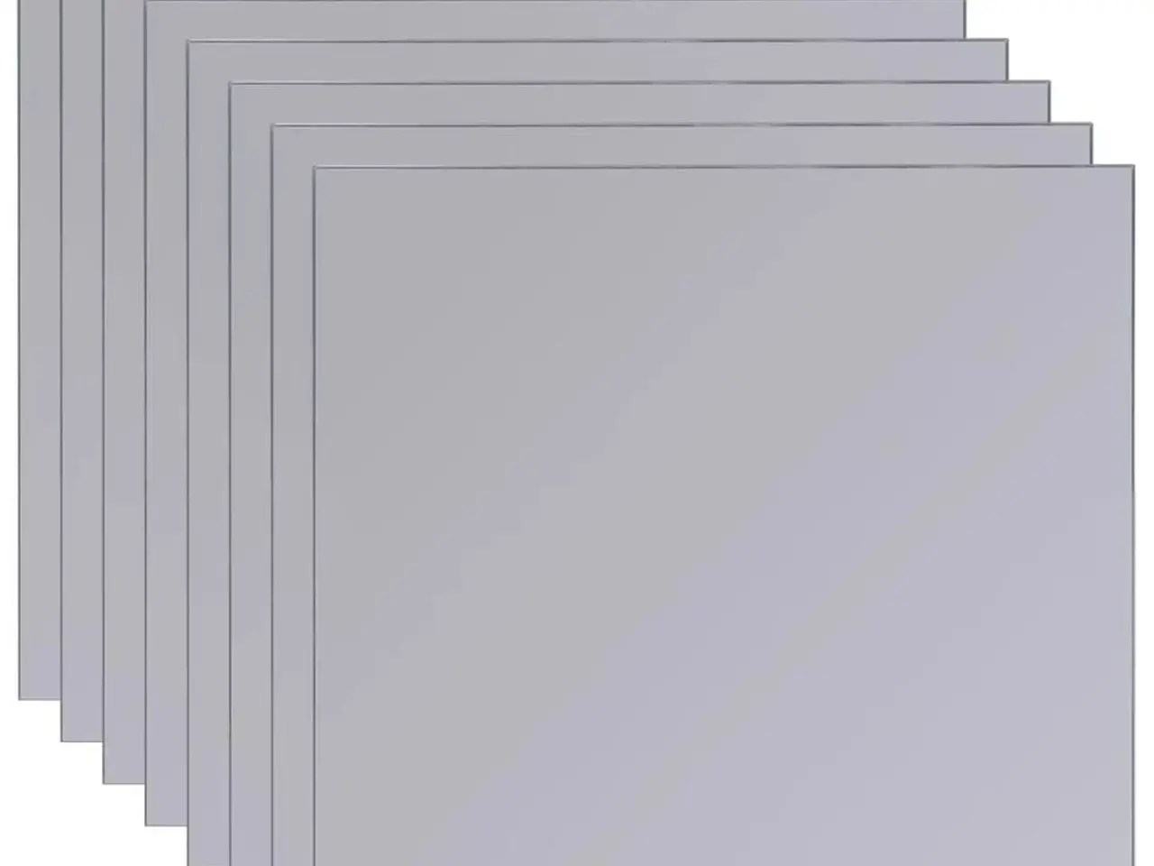 Billede 5 - Rammeløse spejlfliser - 8 stk. 20,5 × 20,5 cm i glas