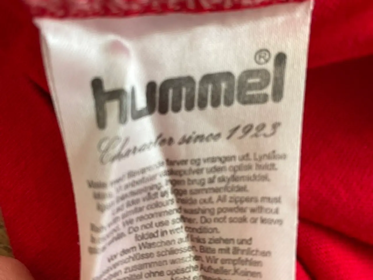 Billede 8 - Vintage Hummel fodboldtrøje nr. 10 (Preben Elkjær)