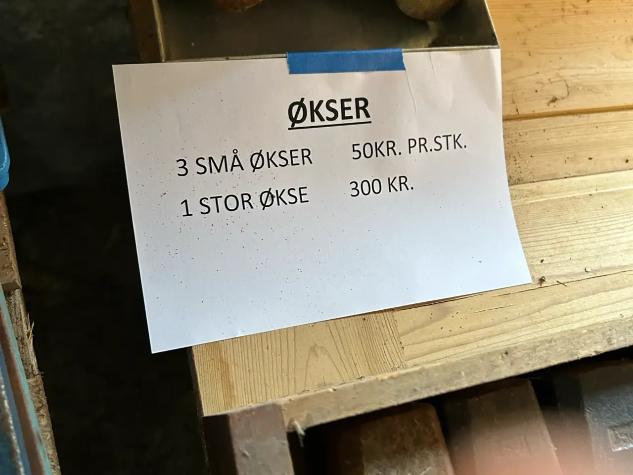 Billede 1 - Økser 