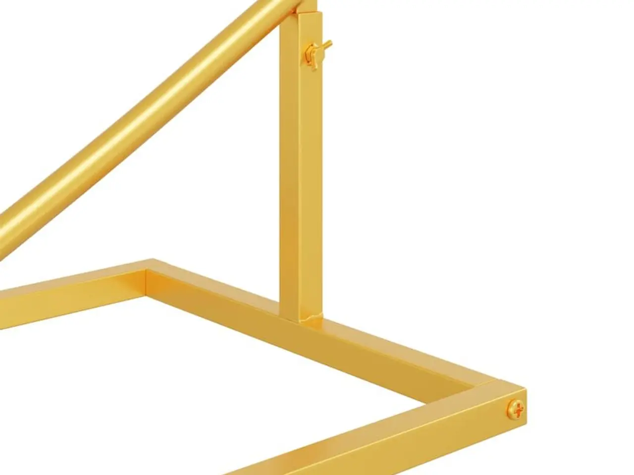 Billede 7 - Hjerteformet bryllupsbue - guld stål, 195 × 35 × 211 cm