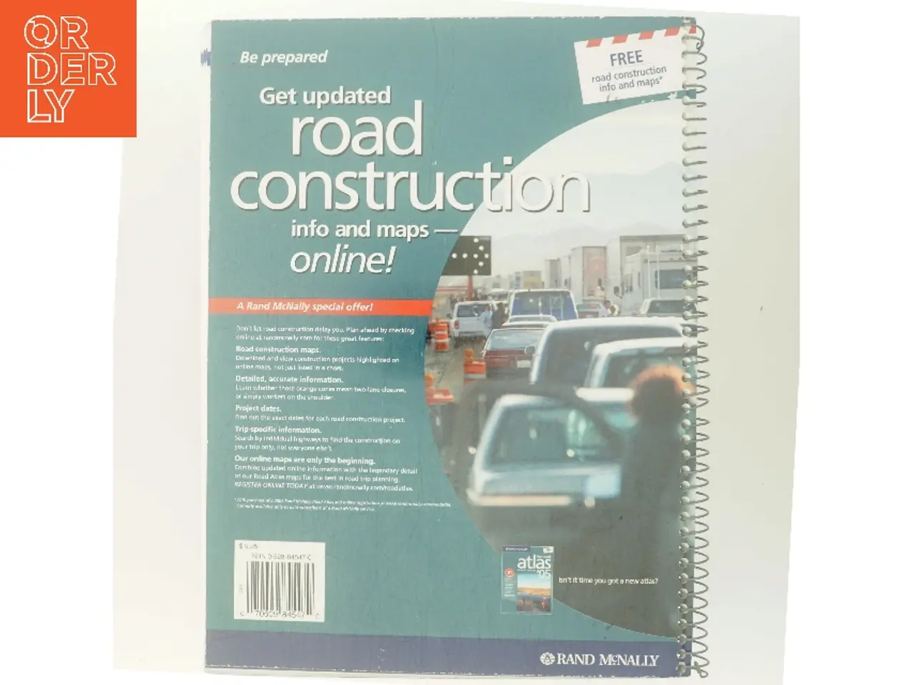 Billede 3 - Rand McNally The Road Atlas Deluxe Midsize '05 af Rand McNally (Bog)