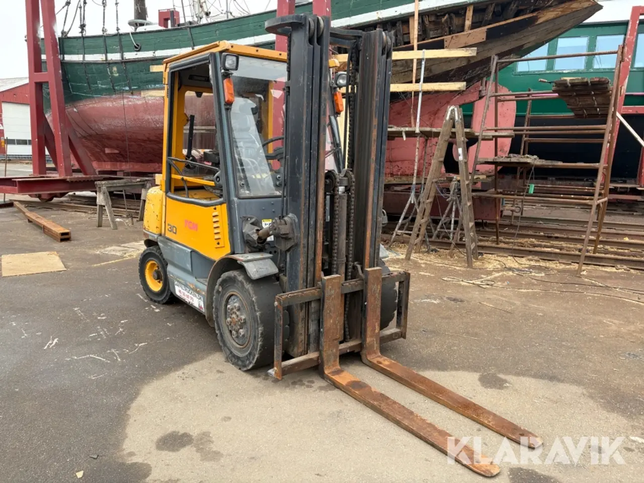 Billede 3 - Gaffeltruck TCM FG30N5T 3 tons LPG