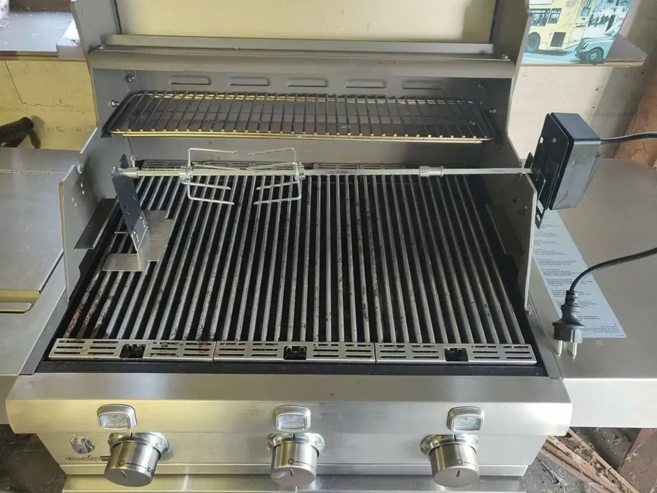 Billede 5 - Gasgrill, CharBroil TITAN CB Platinum 3400S Rustfr