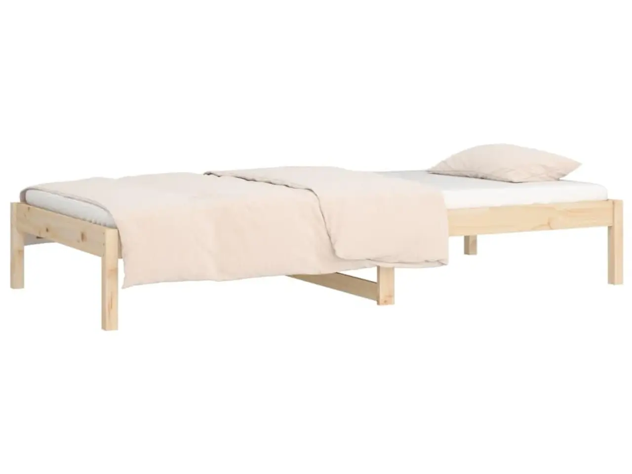 Billede 6 - Daybed uden madras 90x200 cm massivt fyrretræ