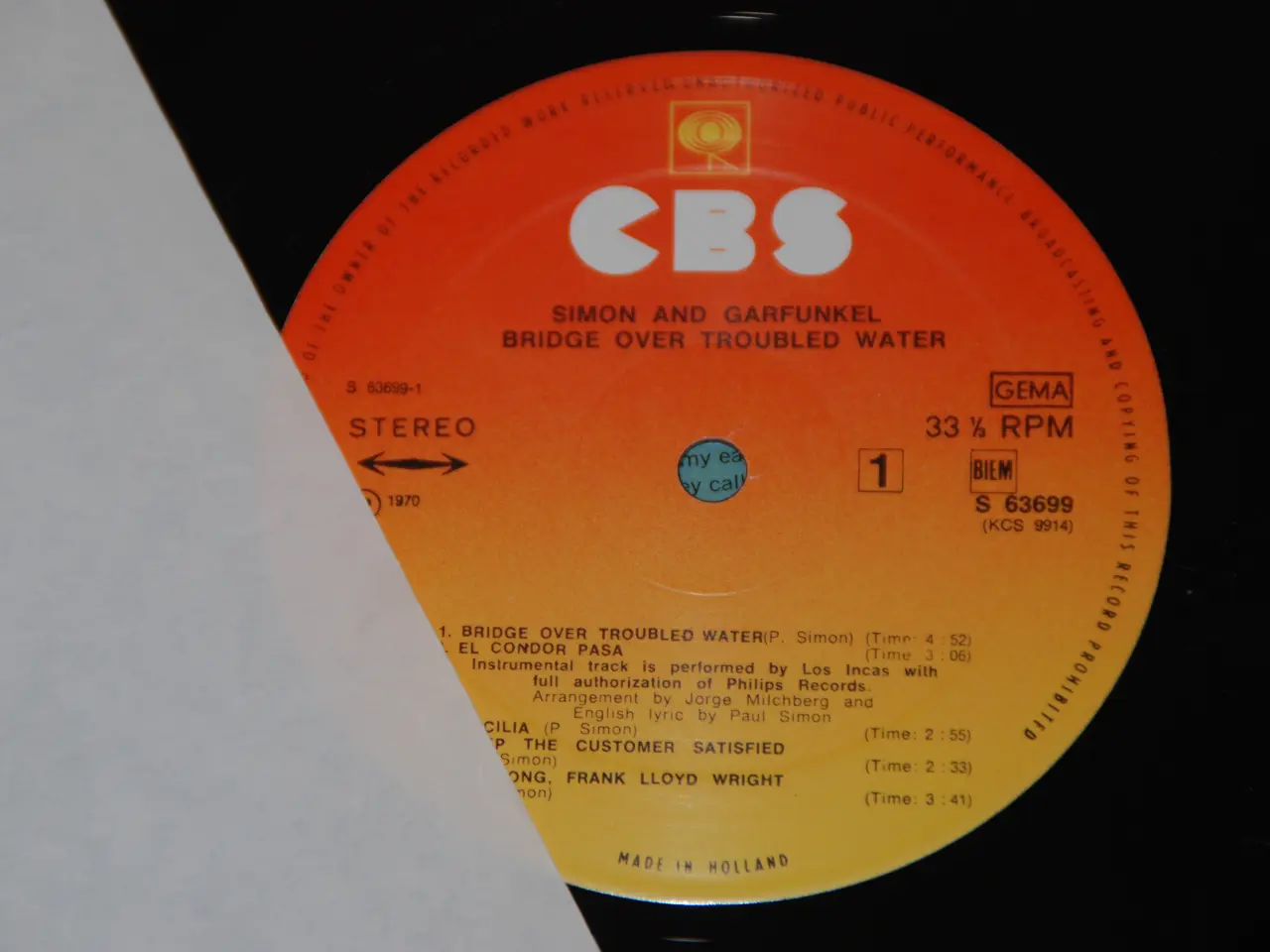 Billede 4 - LP - Simon and Garfunkel