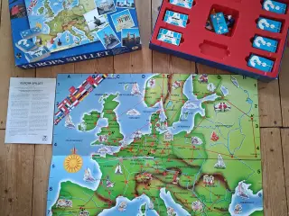 Europa Spillet Brætspil med både Øst/Vesttyskland