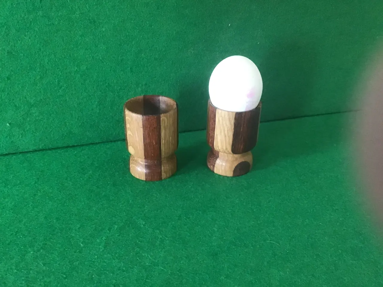 Billede 1 - Håndlavet æggebæger