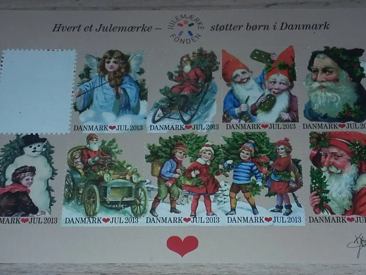 Billede 4 - Julemærker og klistermærker