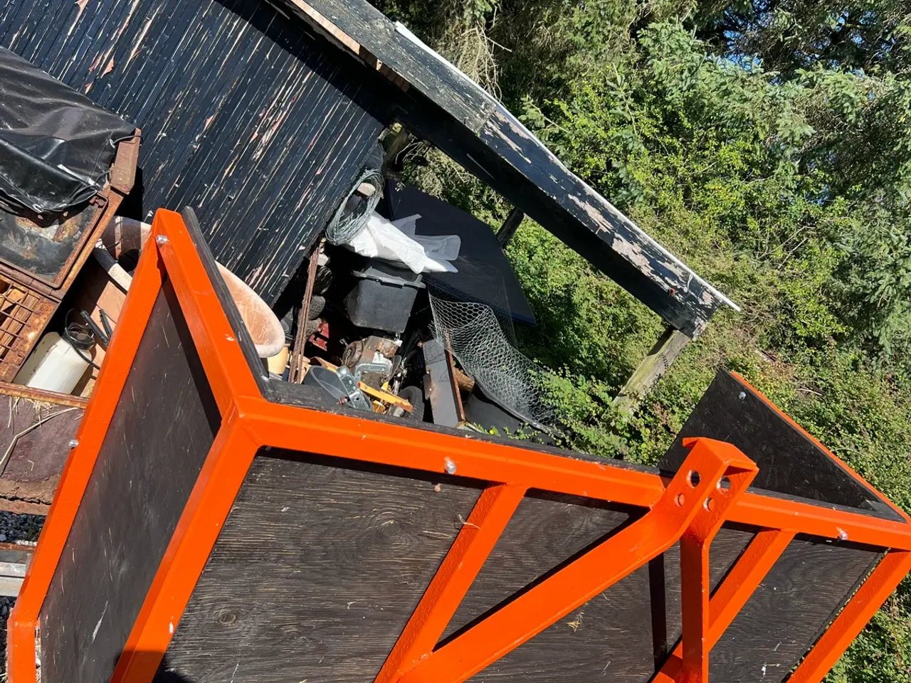 Billede 1 - Kasse til traktor.