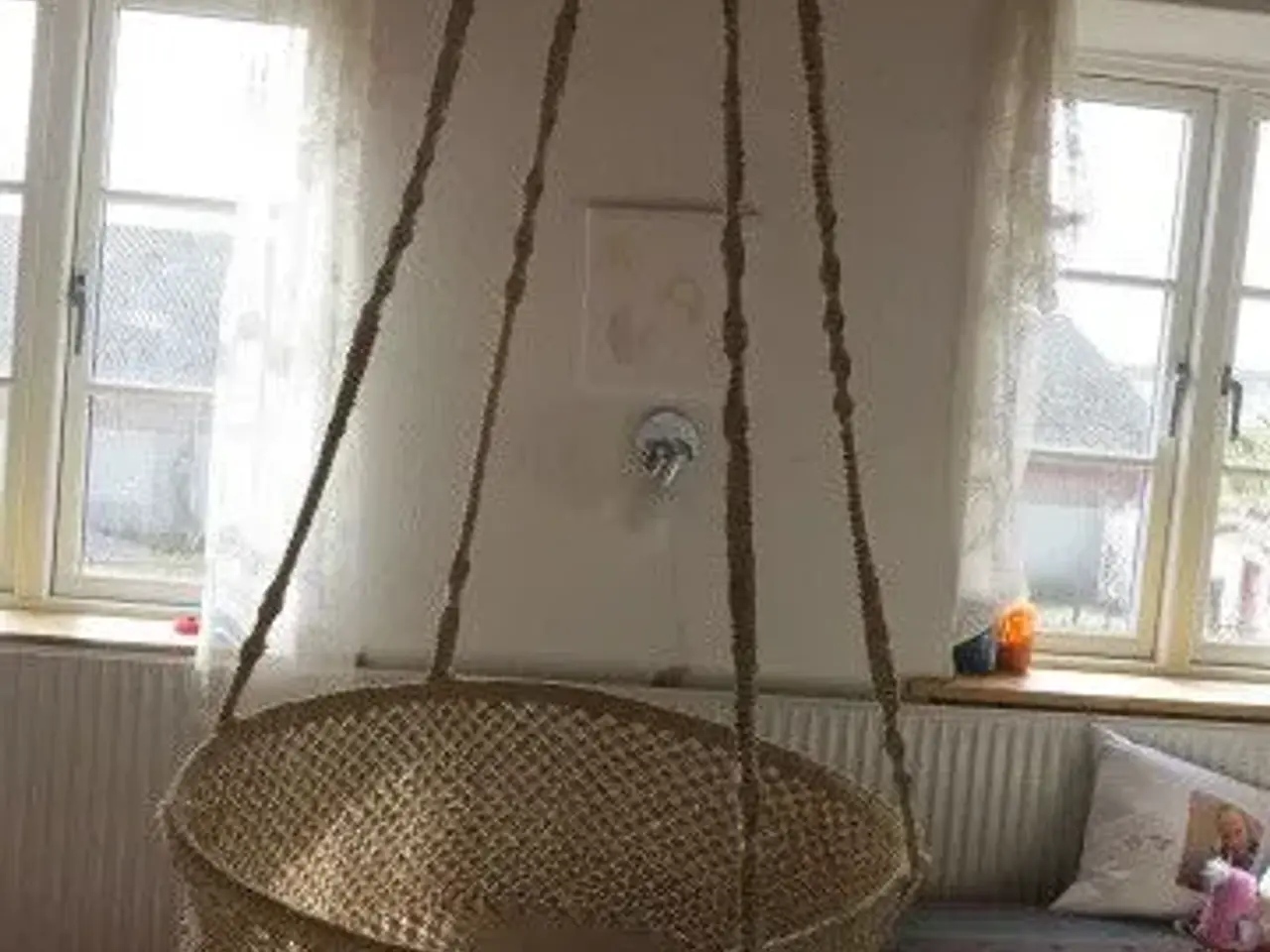 Billede 2 - flettet vugge babyseng 