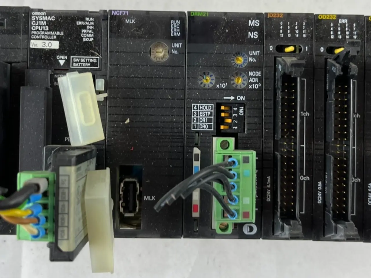 Billede 1 - Omron CJ1M-CPU13 PLC System PA202 NCF71 DRM21 2x