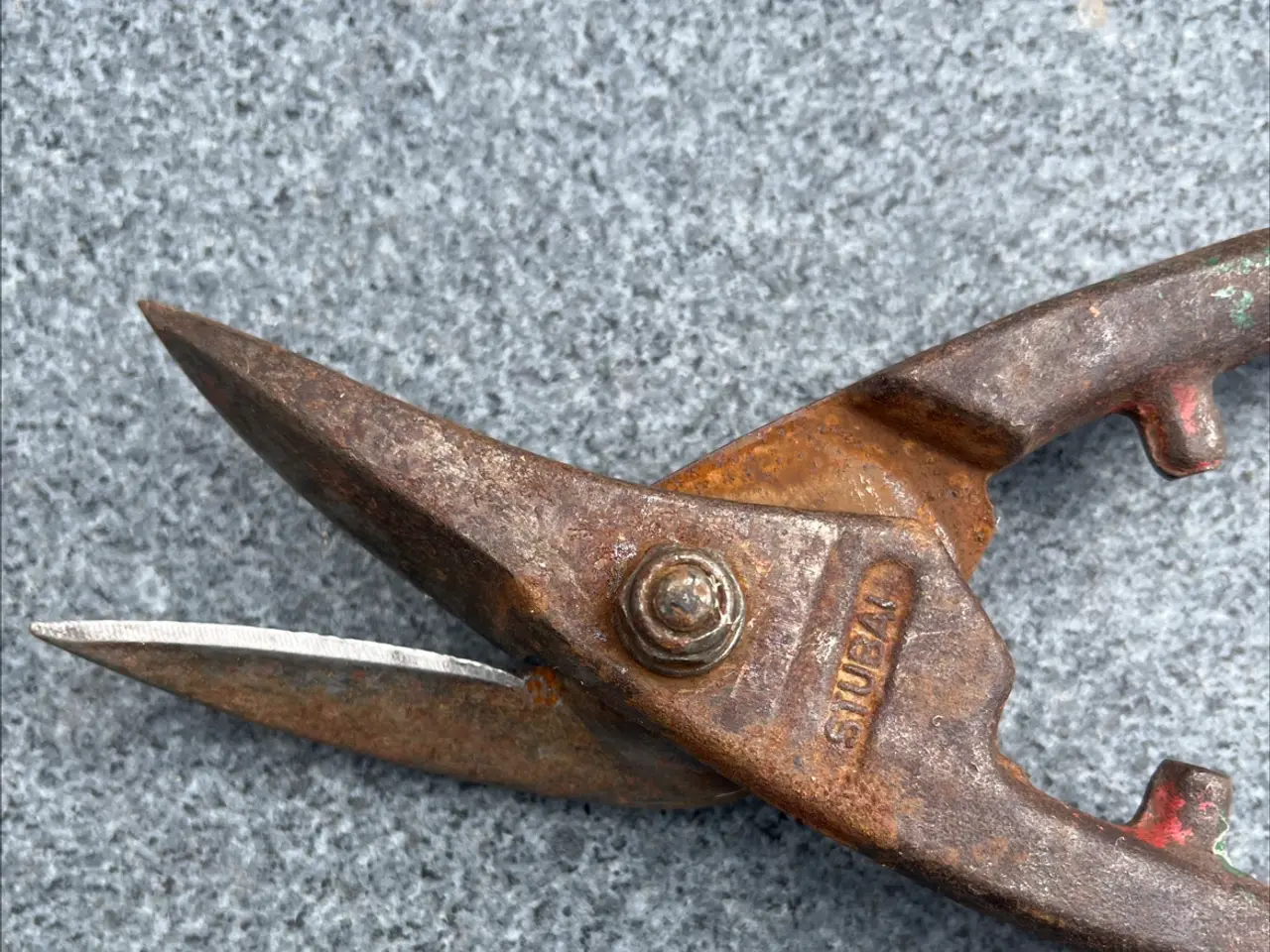 Billede 3 - Plade saks med patina