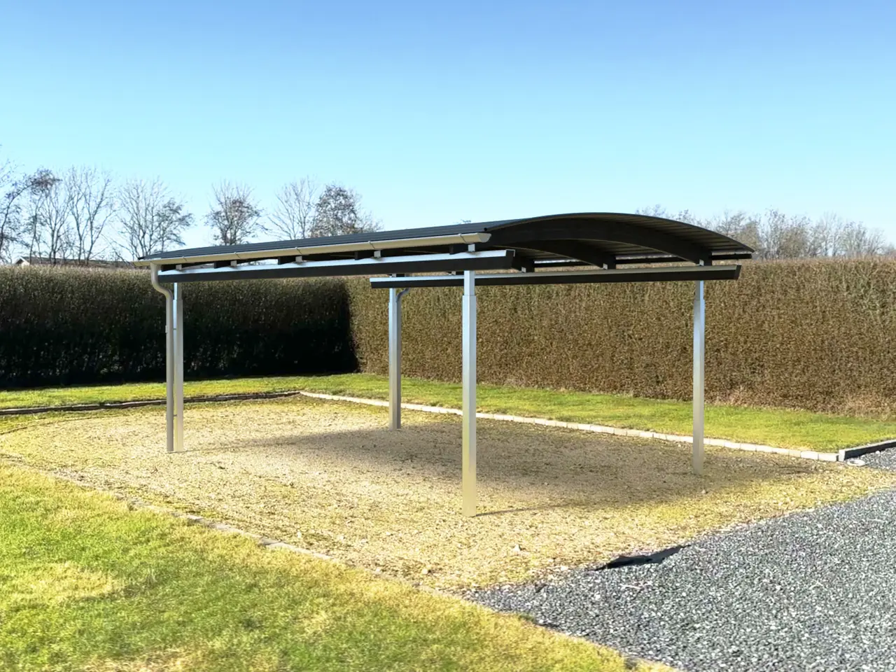 Billede 2 - SPAR 18.000,- Ny Enkelt Carport (DEMO)