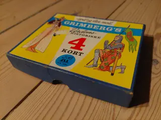 Vintage Grimbergs Verdenshistoriske Firkort