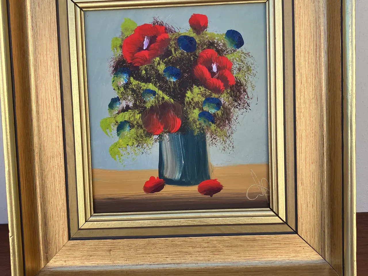 Billede 2 - Charmerende blomstermaleri