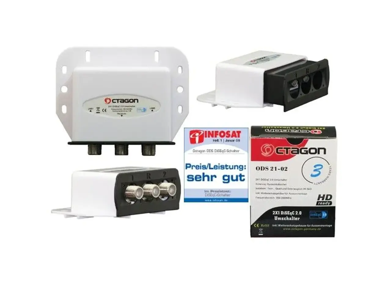 Billede 1 - Octagon ODS 21-02 DiSEqC