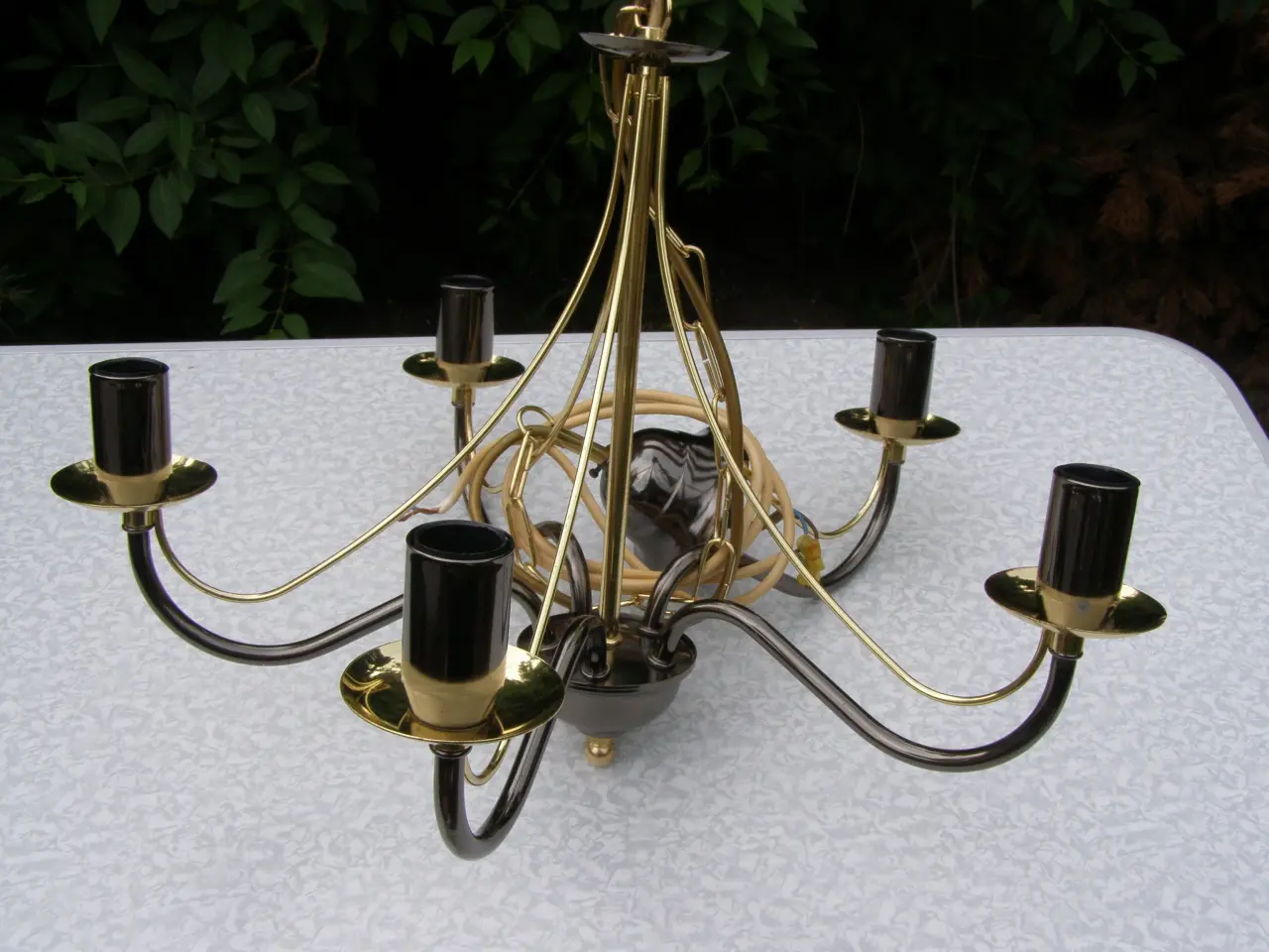 Billede 1 - Lofts-lampe - fem-armet. dekorativ.
