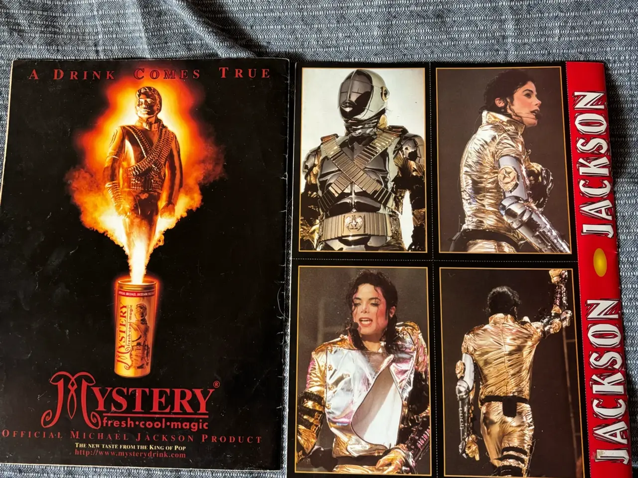 Billede 6 - 5 vintages Michael Jackson blade sælges samlet