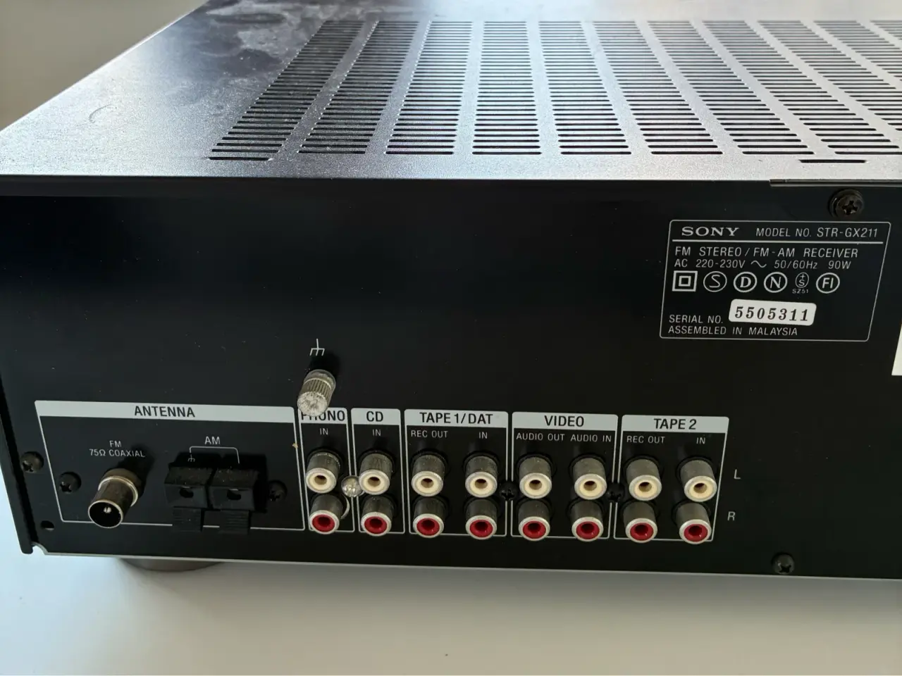 Billede 6 - Sony STR-GX211 stereo receiver