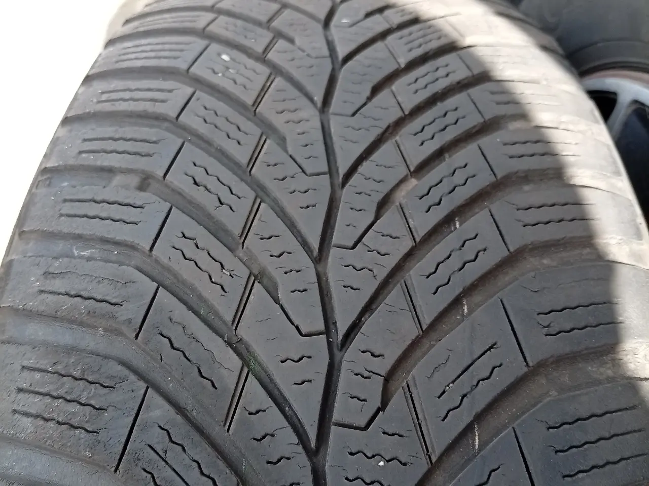 Billede 3 - 5 x 114 vinterdæk Continental med stål