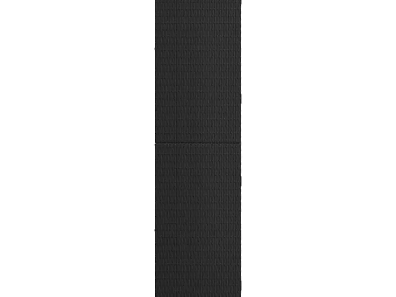 Billede 5 - Opbevaringsskab til haven 59x40x180 cm polyrattan sort