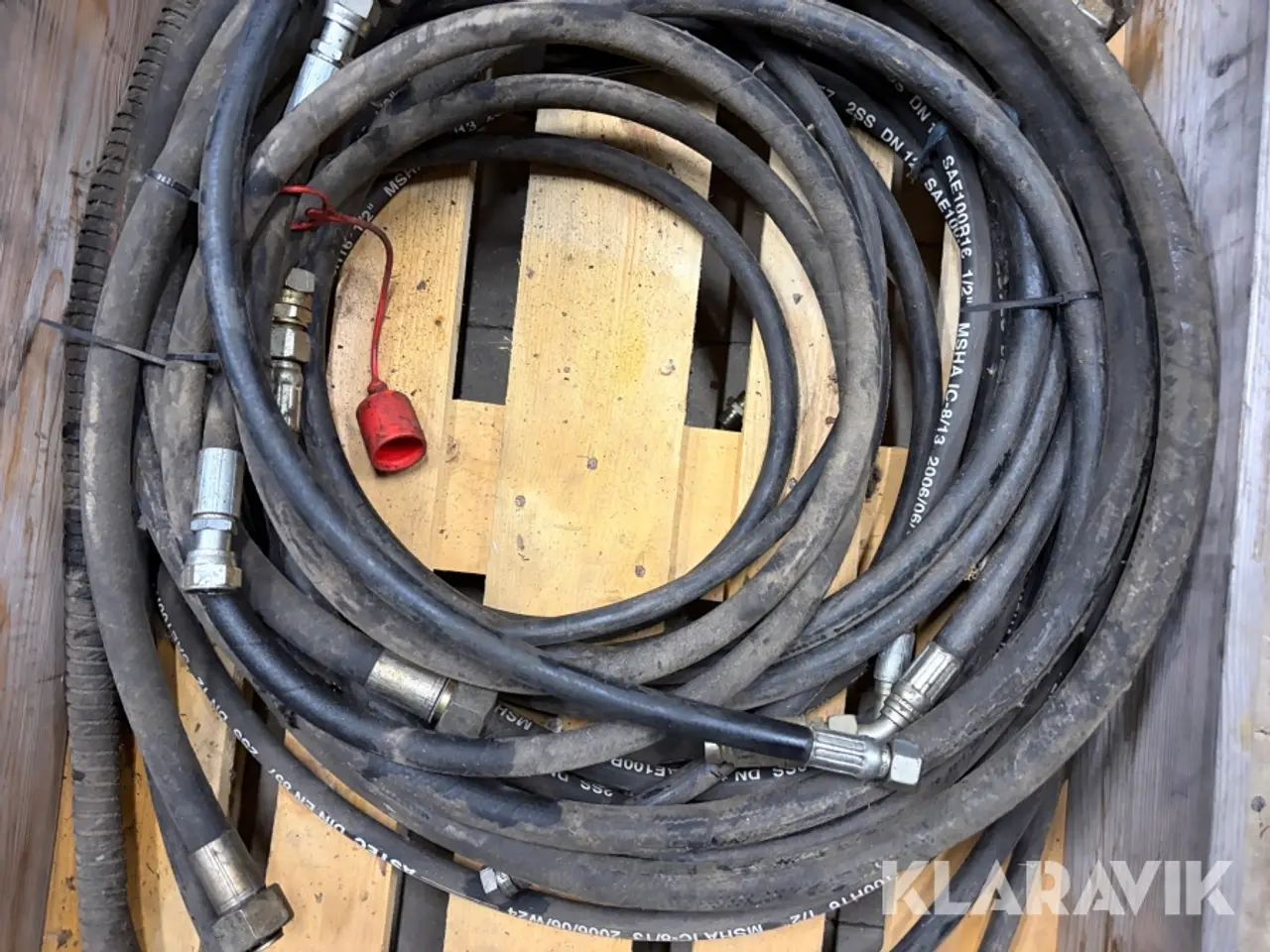Billede 6 - Hydraulik slanger - cirka 4 styk