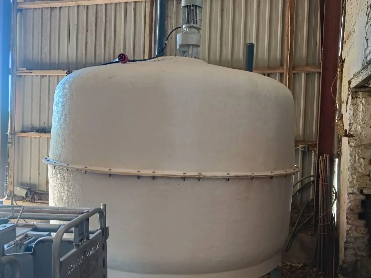 Billede 3 - - - - Blandetank 4000 med automatisk vaskeanlæg