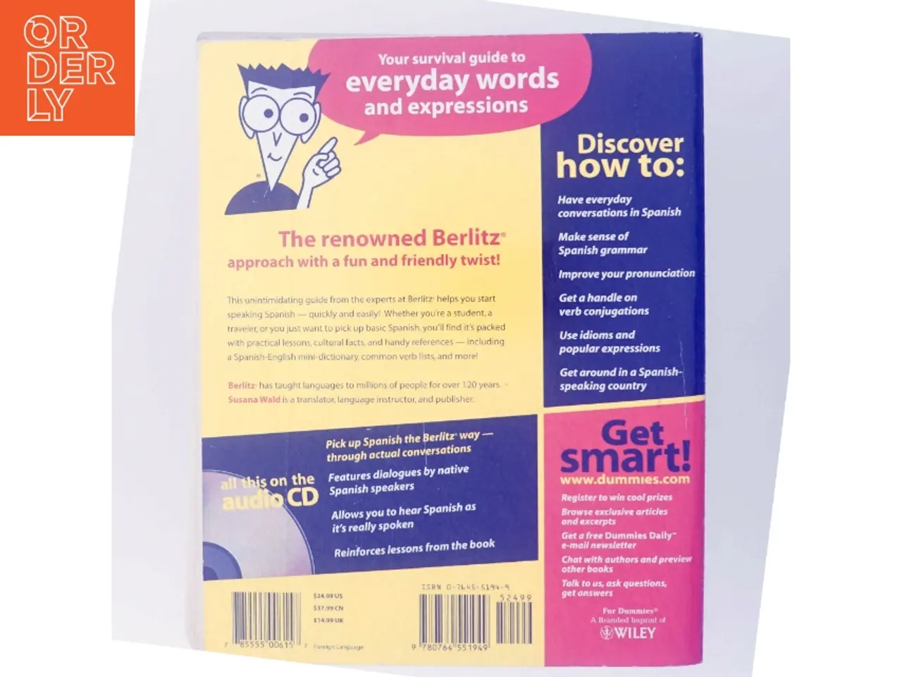 Billede 3 - Spanish For Dummies af Susana Wald (Bog)