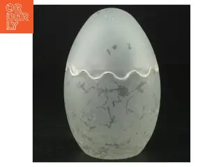 Påskeægs glas vase (str. H. 13,5 cm)