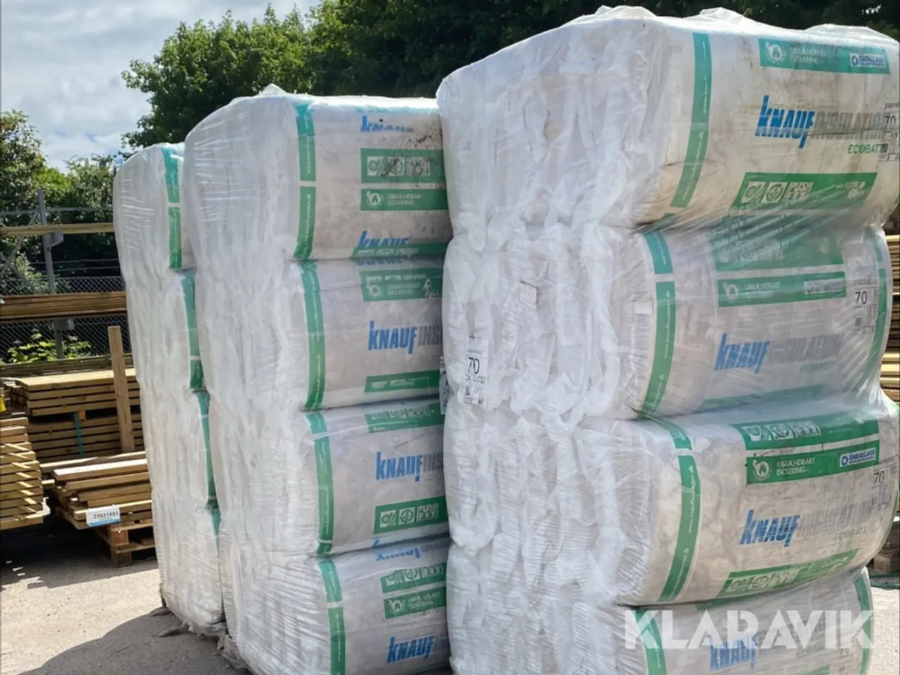 Billede 1 - Isolering Knauf 70 mm 560 x 980 mm Lambda 32 48 pakker 157 m²