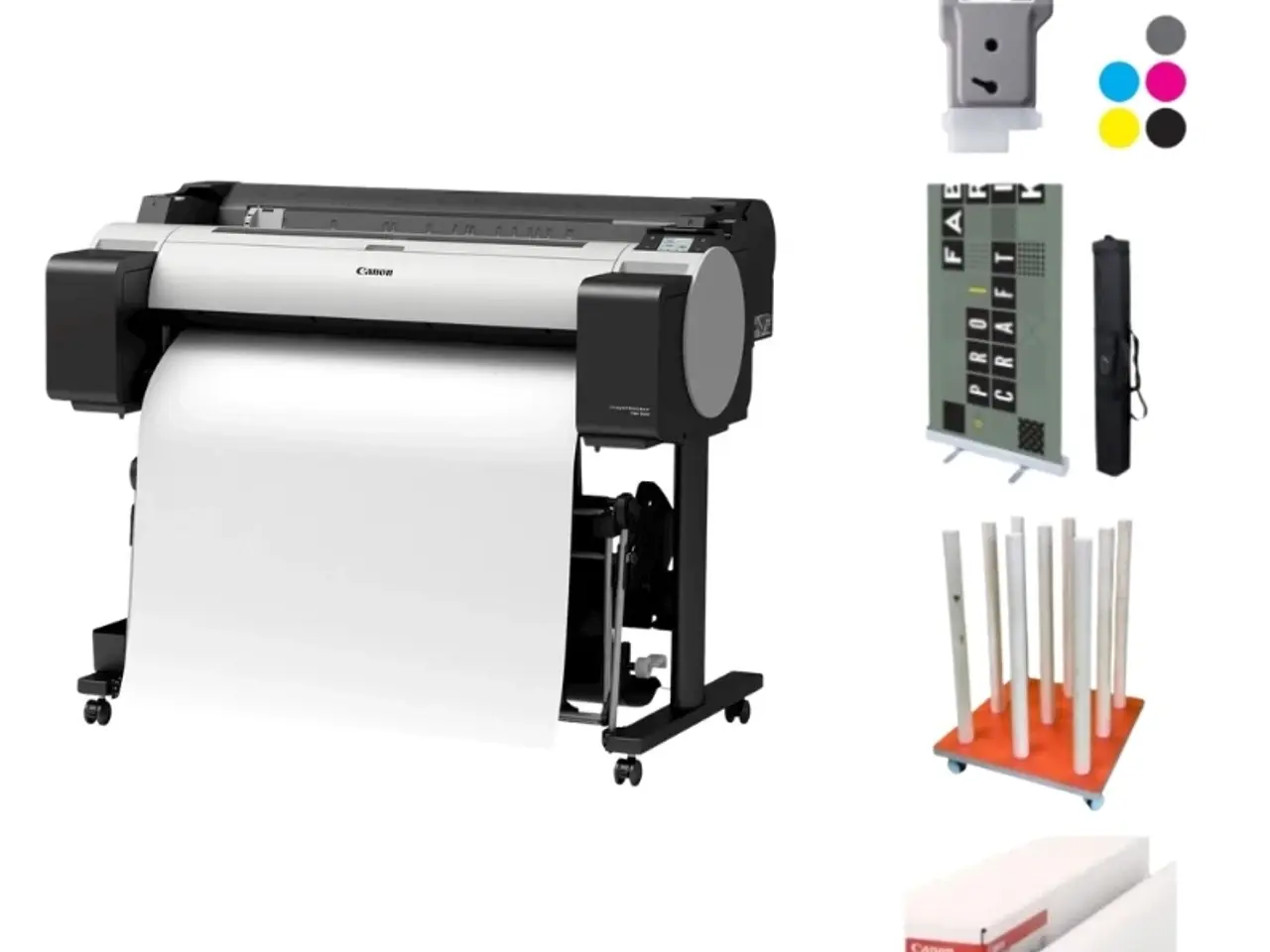 Billede 1 - Canon imagePROGRAF TM-350 Storformatprinter Pakke