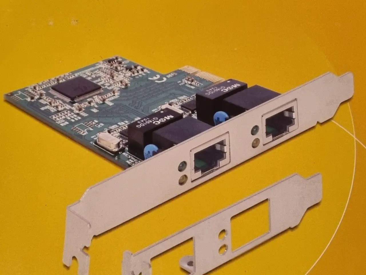 Billede 1 - DELOCK PCI Express kort 2 X Gigabit LAN