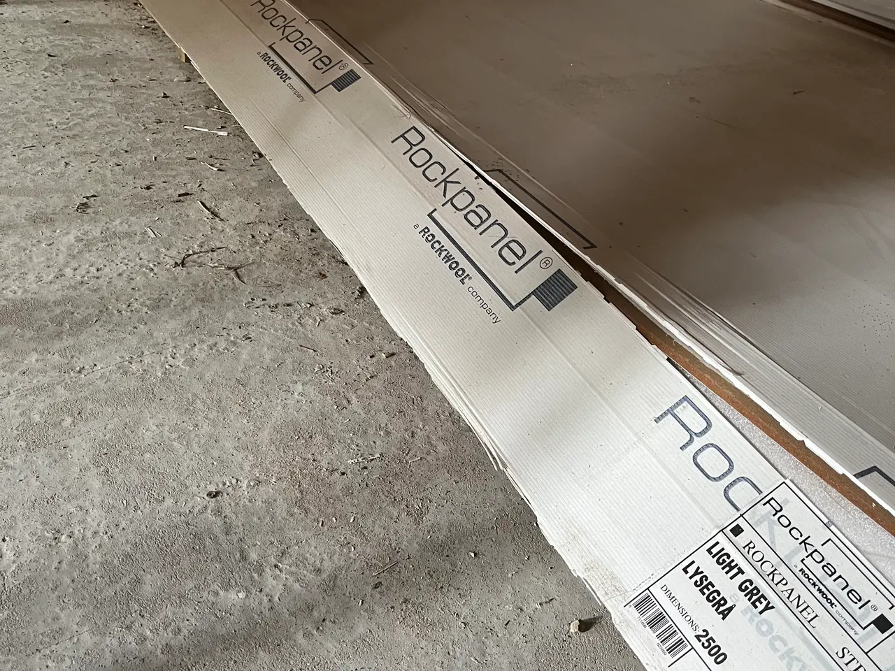Billede 3 - Rockpanel facadeplader lysegrå