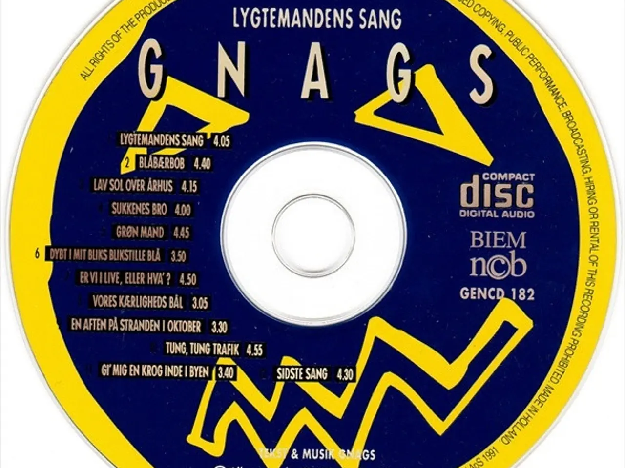 Billede 3 - Gnags – Lygtemandens Sang – CD