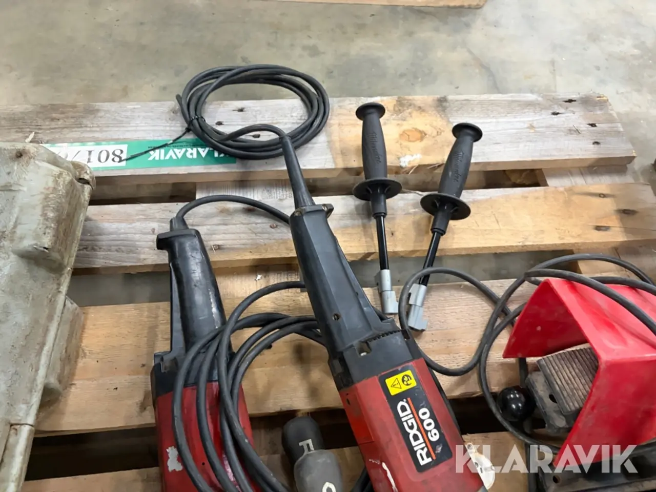 Billede 11 - Håndværktøj Ridgid 600 & måleudstyr