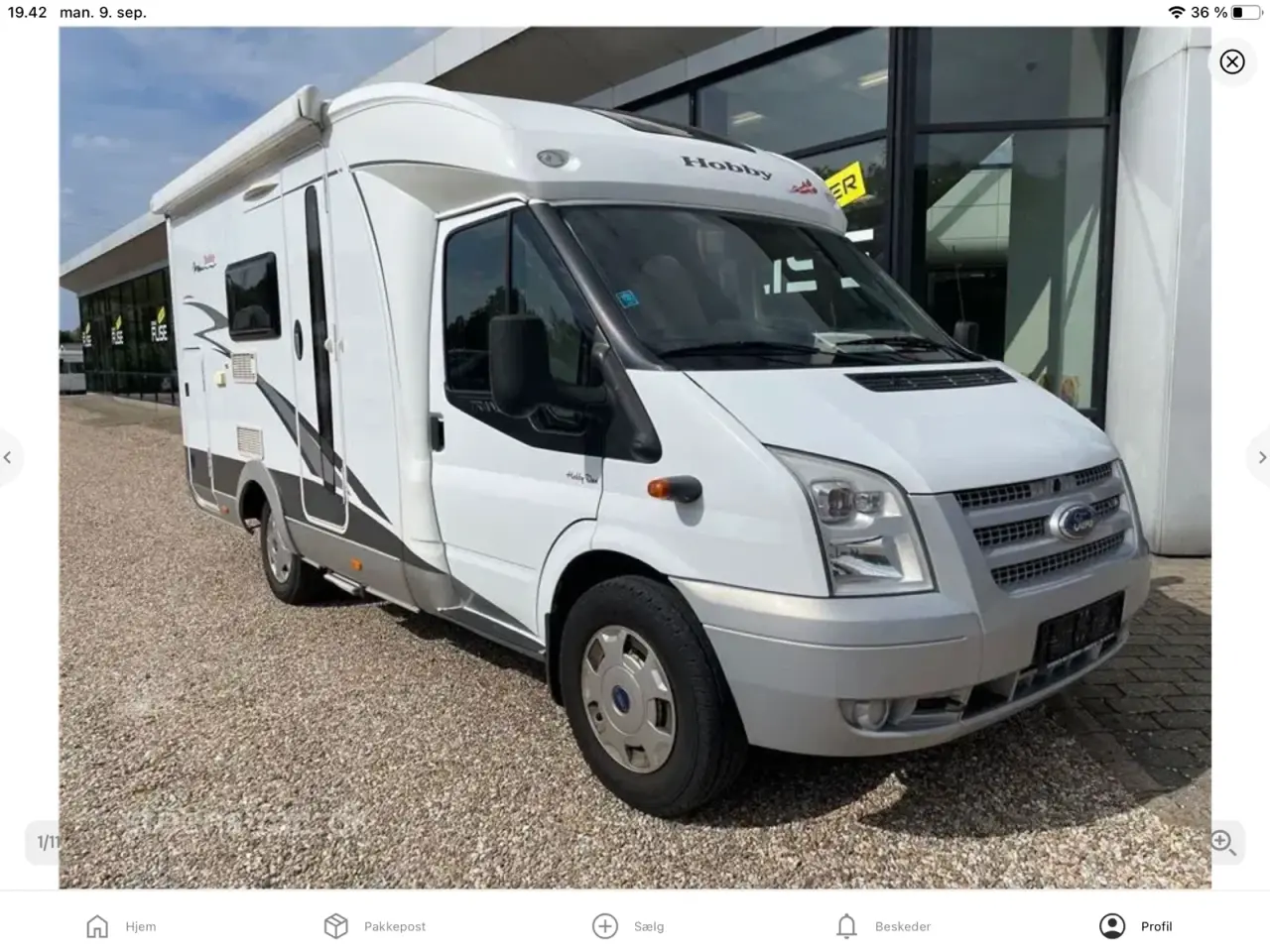 Billede 1 - Ny synet Ford Transit 2,2 132 HK Mein Hobby