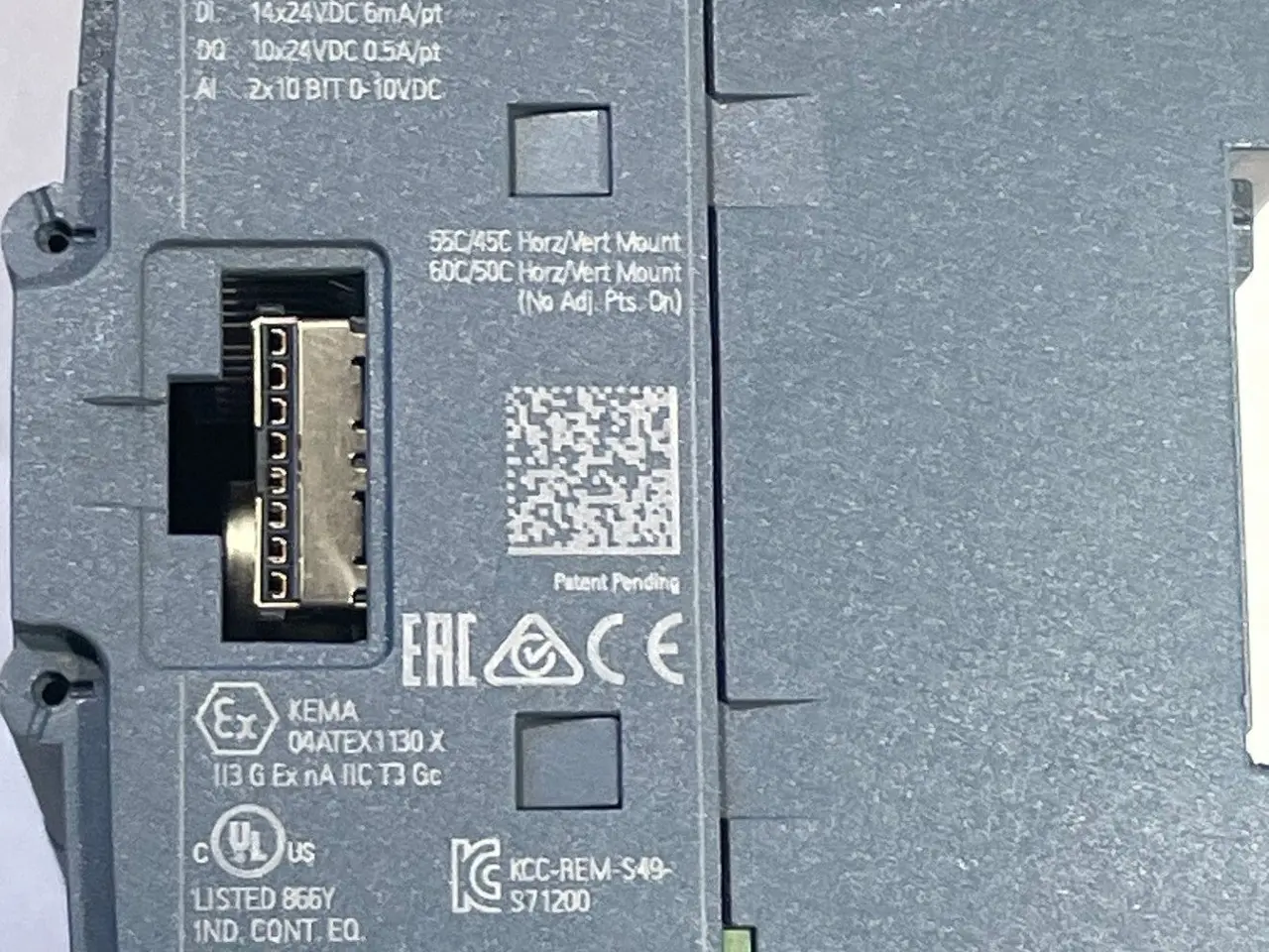 Billede 1 - Siemens SIMATIC S7-1200 CPU 1214C DC/DC/DC PLC