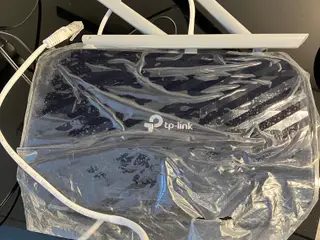 Router til nettet.