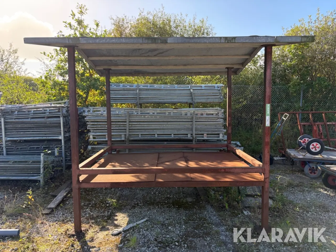 Billede 5 - Pavillon/platform Stålkonstruktion