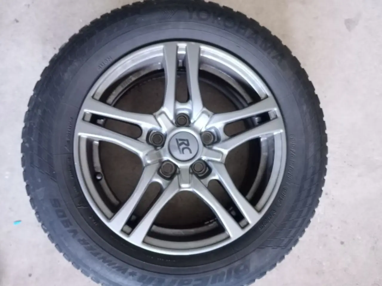 Billede 1 - 4 x Alufælge RC Design RC26 Titan M 15"