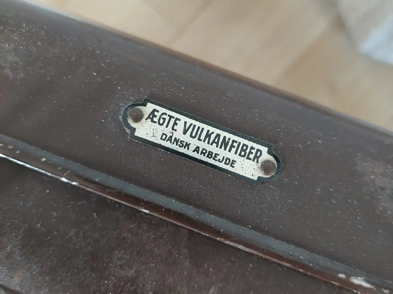 Billede 9 - Vintage Kuffert – Ægte Vulkanfiber