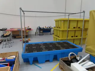 Spildekar ROMOLD BB2C BLUE