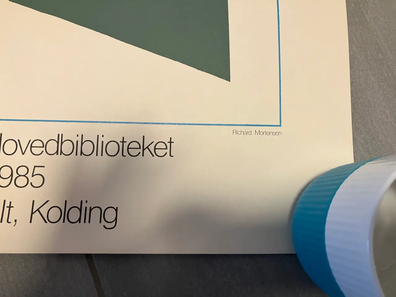 Billede 2 - Kunstplakat Richard Mortensen