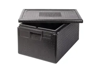 Termokasse GN 1/1 – 46 L – sort 600 x 400 x 320 mm