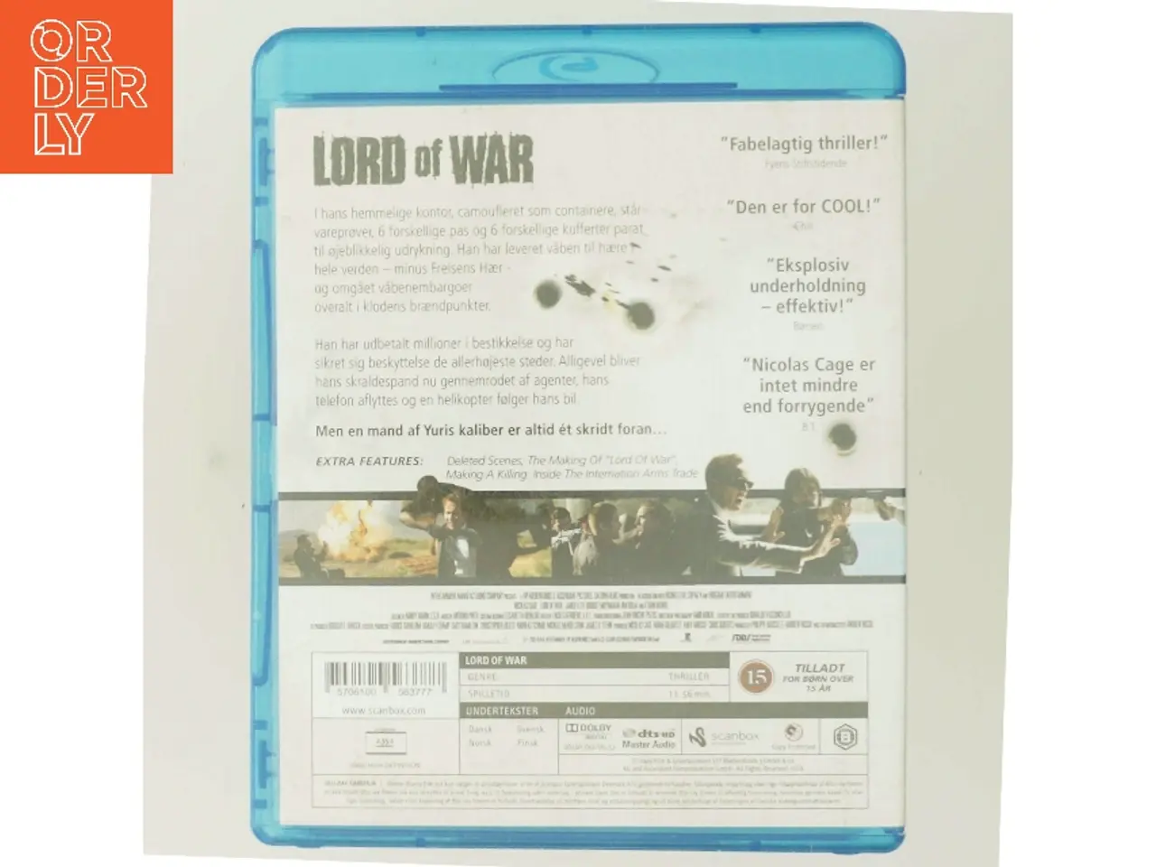 Billede 3 - Lord of War med Nicolas Cage (DVD)