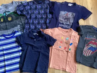 T-shirts pakke str. 110/116