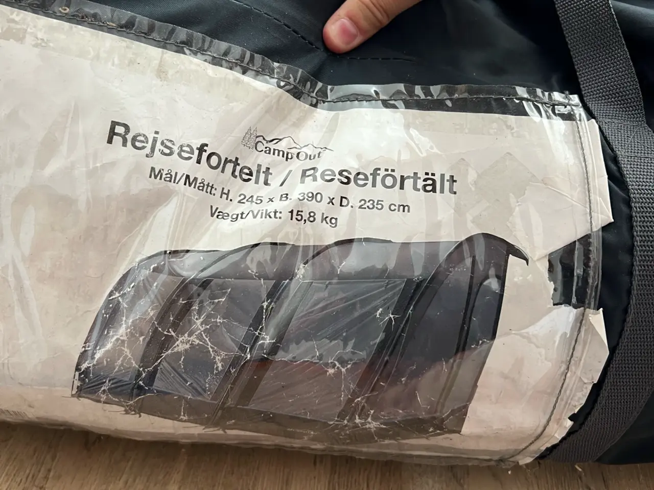 Billede 1 - Rejsefortelt