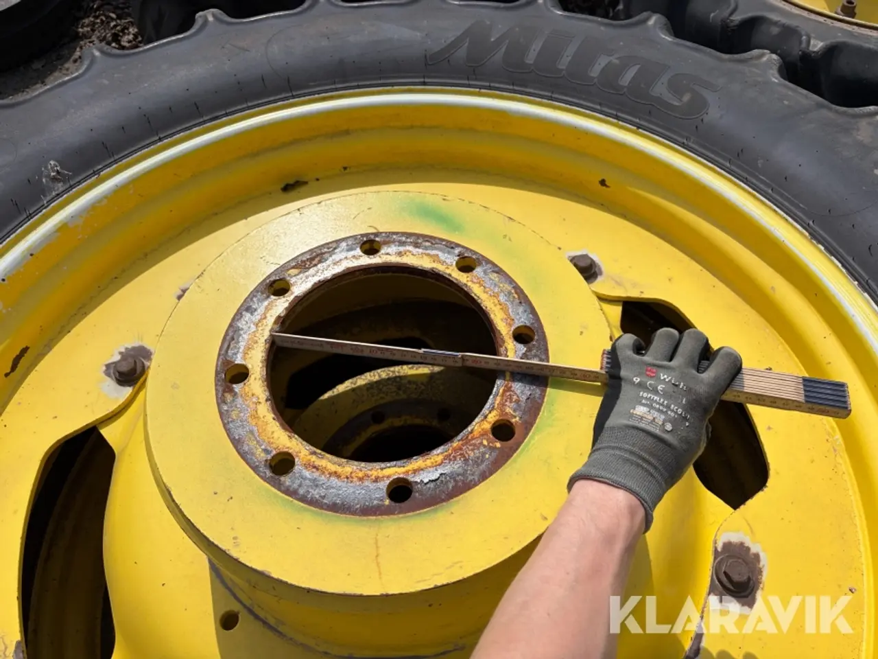 Billede 6 - Sprøjtehjul Mitas 4 styk - fra John Deere 6620