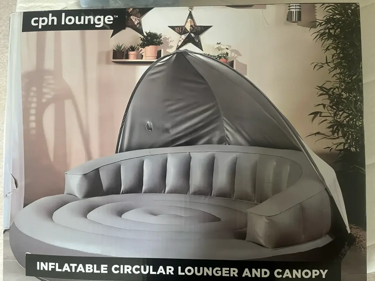 Billede 1 - CPH Lounge inflatable circular Lounger and Canopy 